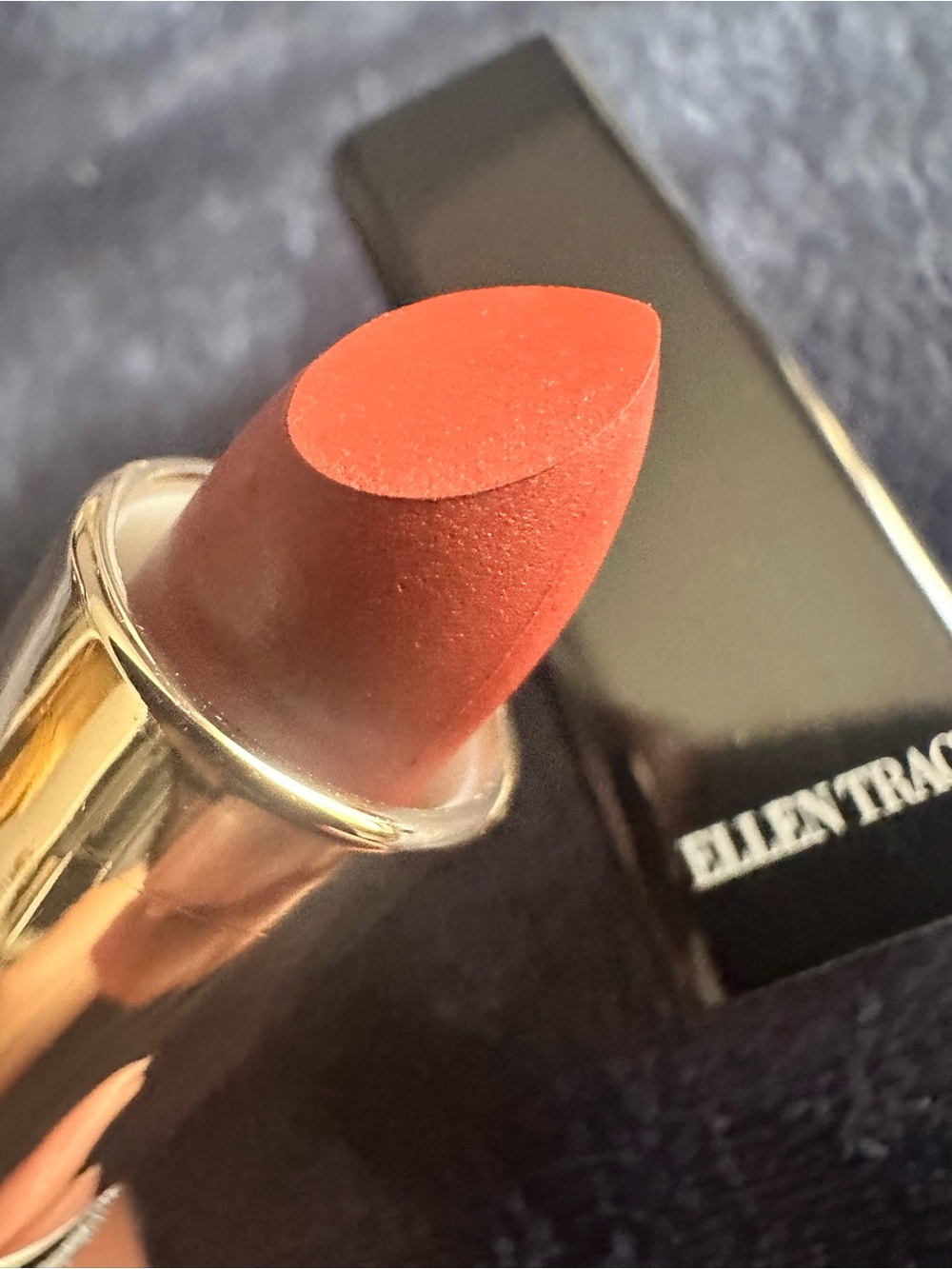 Ellen Tracy Matte Lipstick in Deep Rose